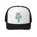 AM A DJ Trucker Hat — Cartoon DJ Edition